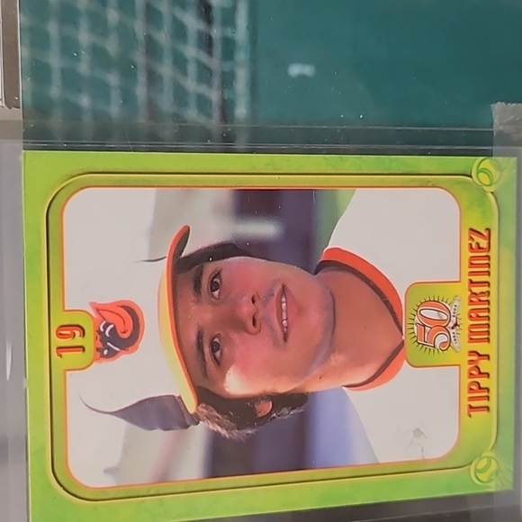 Signed Tippy Martinez picture - Picture 3 of 5